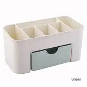 Cosmetic Storage Box for Makeup Brushes and Jewelry