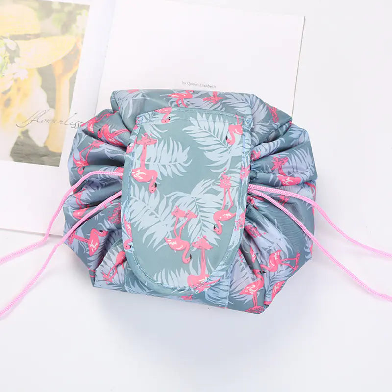 PLEEGA Women Drawstring Travel Cosmetic Bag Organizer