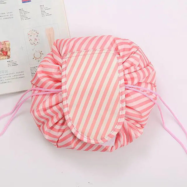 PLEEGA Women Drawstring Travel Cosmetic Bag Organizer