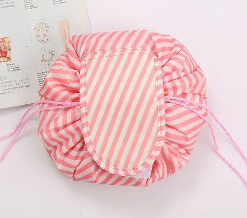 PLEEGA Women Drawstring Travel Cosmetic Bag Organizer