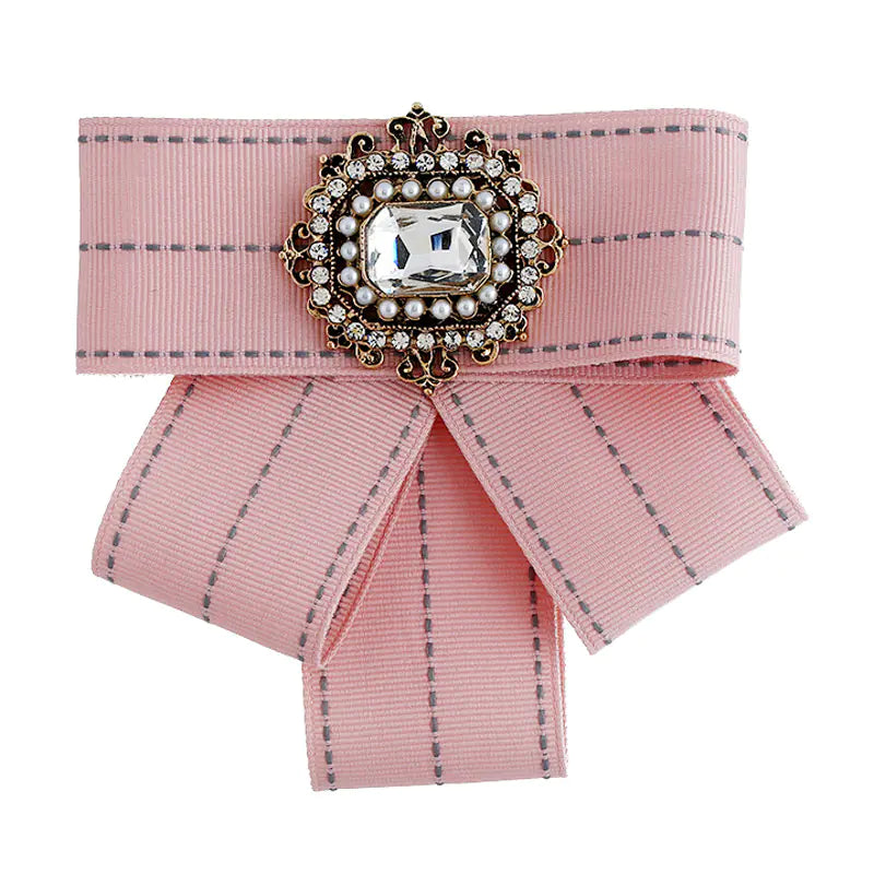 Bow Tie Brooch, Bowtie, and Bow Flower Set