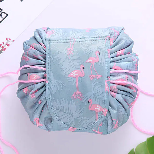 PLEEGA Women Drawstring Travel Cosmetic Bag Organizer