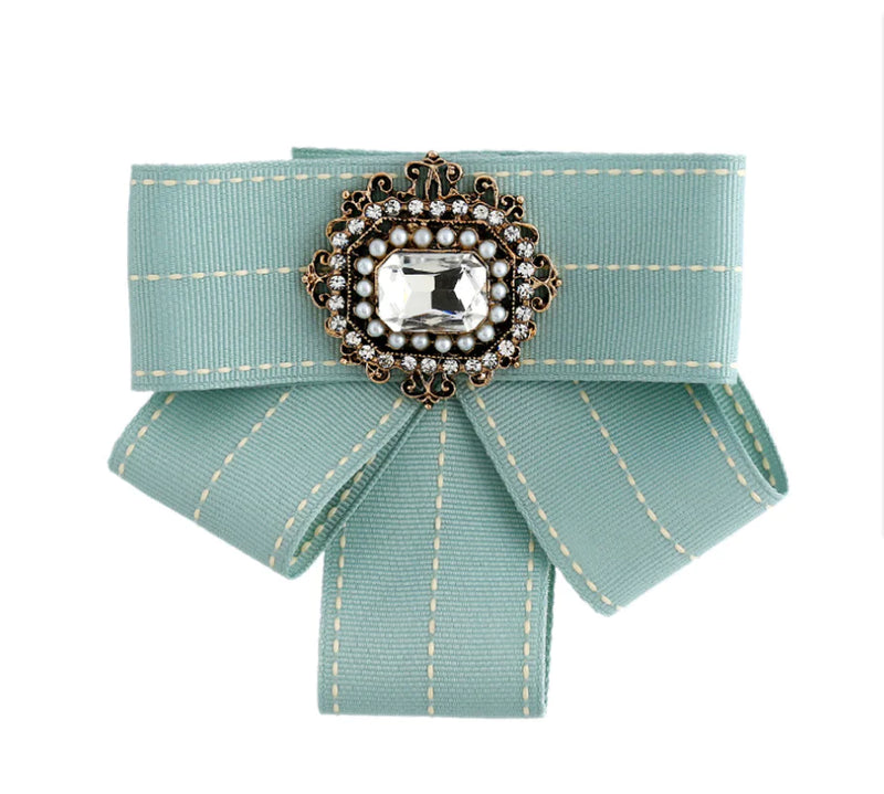Bow Tie Brooch, Bowtie, and Bow Flower Set