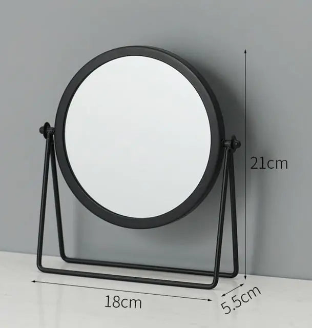 Nordic Portable Large Desktop Makeup Mirror
