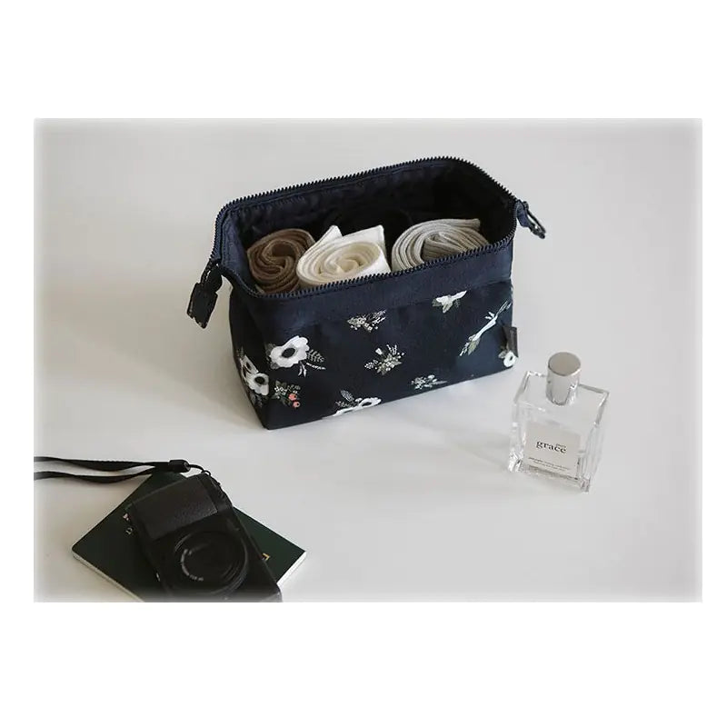 Chic Waterproof Travel Makeup Organizer