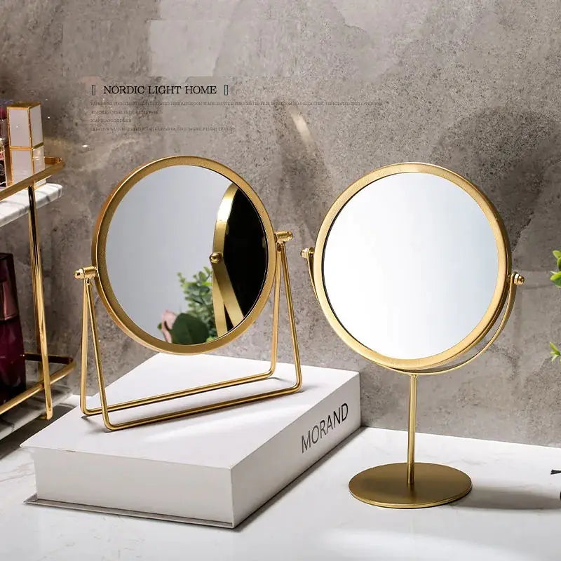Nordic Portable Large Desktop Makeup Mirror