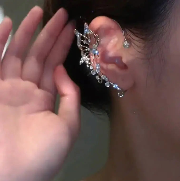 Women's Zircon Wheat Earrings