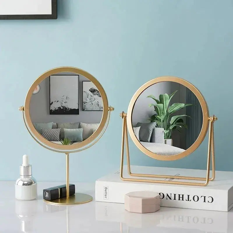 Nordic Portable Large Desktop Makeup Mirror