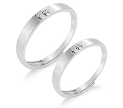Cute Cat Couples Rings