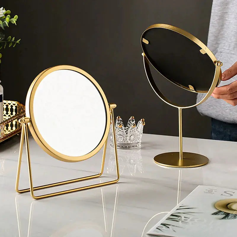 Nordic Portable Large Desktop Makeup Mirror