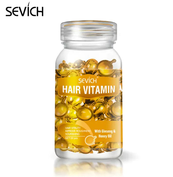 Hair Care Repair Capsules for Smoothing & Restoring Damaged Hair, 30 Capsules