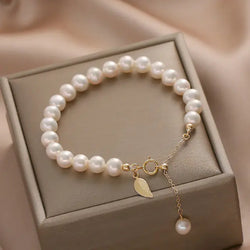 Genuine Freshwater Pearl Bracelets for Women and Girls