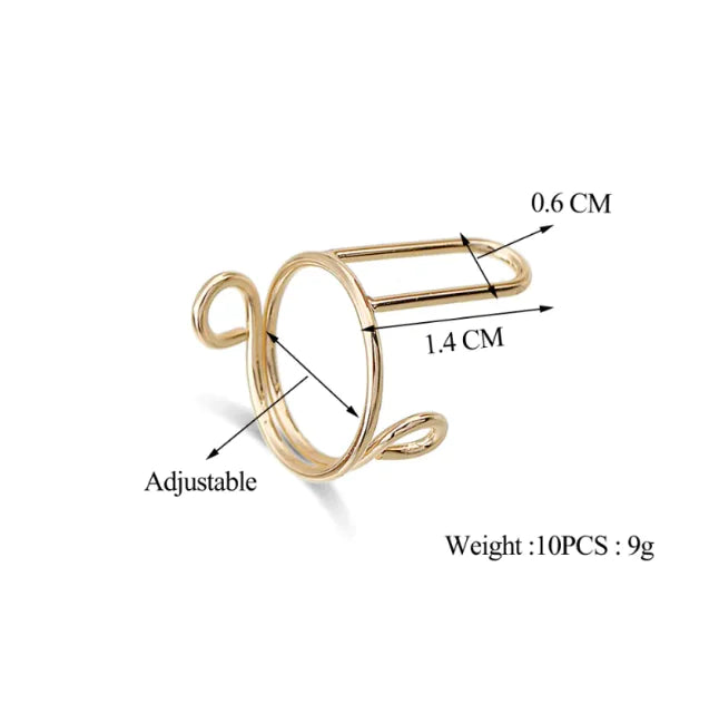 Removable Nail Rings