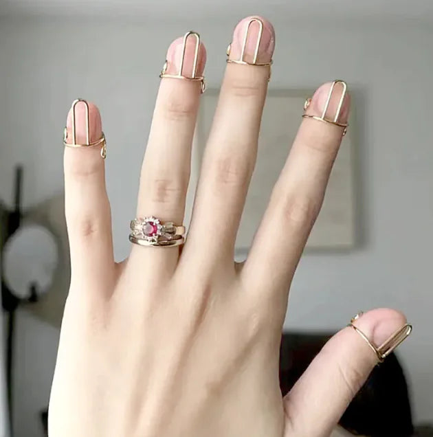 Removable Nail Rings