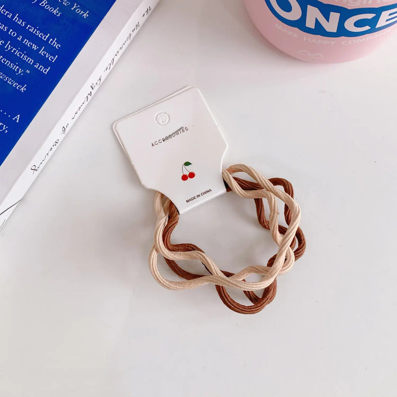 Candy Gradient Wave Hair Ties - Basic Hair Accessories
