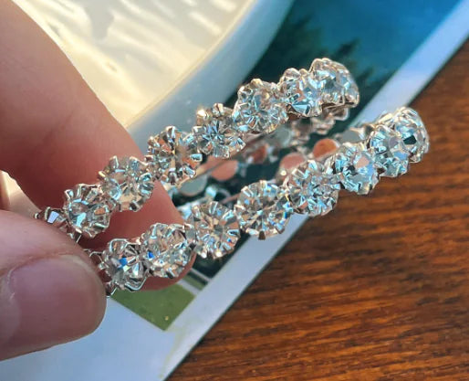 Crystal Earrings Versatile Stud Earrings