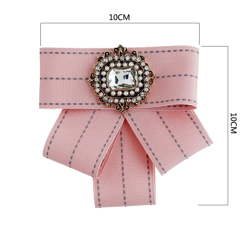Bow Tie Brooch, Bowtie, and Bow Flower Set