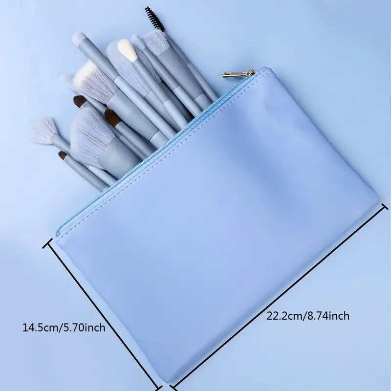 13-Piece Premium Synthetic Makeup Brushes Set with Bag