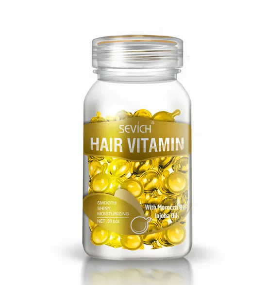 Hair Care Repair Capsules for Smoothing & Restoring Damaged Hair, 30 Capsules