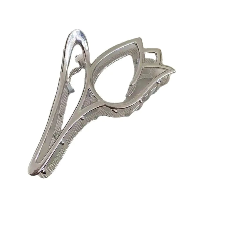 Tulip Alloy Hair Clip for Women