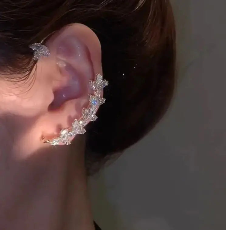 Women's Zircon Wheat Earrings