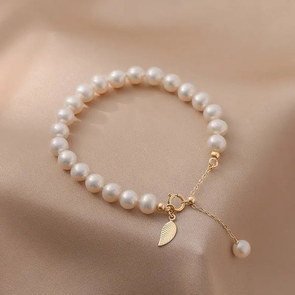 Genuine Freshwater Pearl Bracelets for Women and Girls